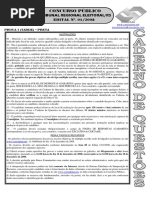 Tre Técnico - Prova 2008