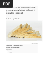 Receitas de Pão de Liquidificador Sem Glúten