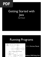 Getting Started With Java: Atul Prakash