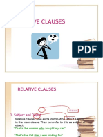 Everything about Relative Clauses