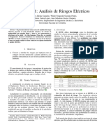 Informe sobre análisis de riesgos eléctricos