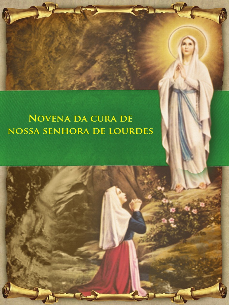 Novena da Cura de Nossa Senhora de Lourdes | PDF | Padre | Oração