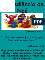 Noé obedece a Deus