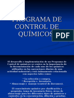 Control de Quimicos