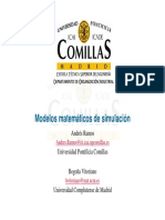 Modelo Matematico de Simulacion