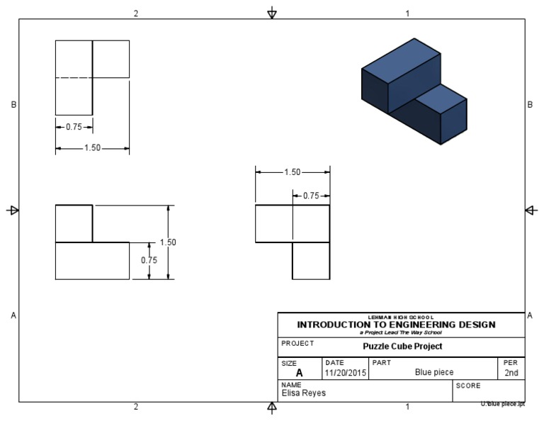Puzzle Cube Project Overview | PDF