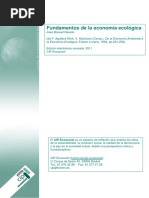 Fundamentos de Economia Ecológica
