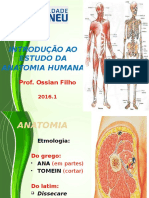 Introdução Ao Estudo Da Anatomia Humana