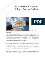 8 Dicas Para Ganhar Dinheiro Que Você Pode Por em Prática.docx