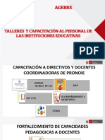 Talleres de Capacitación Ugel 04