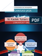 SPM Organisasi Jasa