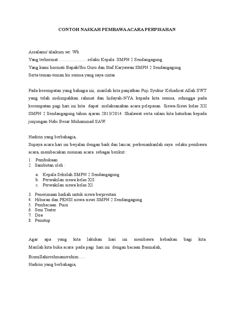 Naskah Puisi Perpisahan Kkn Kumpulan Puisi