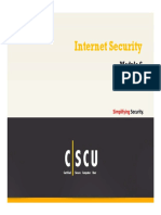 CSCU Module 06 Internet Security PDF