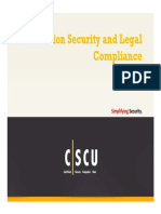 CSCU Module 12 Information Security and Legal Compliance PDF