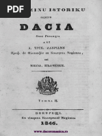 Magazinu Istoricu Pentru Dacia. Tomul 2 | PDF