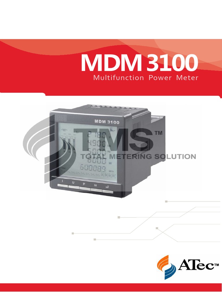 ATECMDM3100 Ac Power Communications Protocols