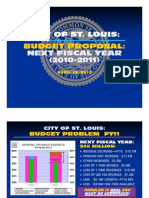 FY 2010-2011 Budget Proposal