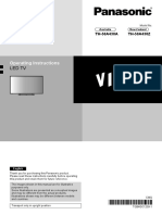 TH-50A430Z Operating Instructions PDF