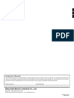 TH-50PV70AZ Operating Instructions PDF