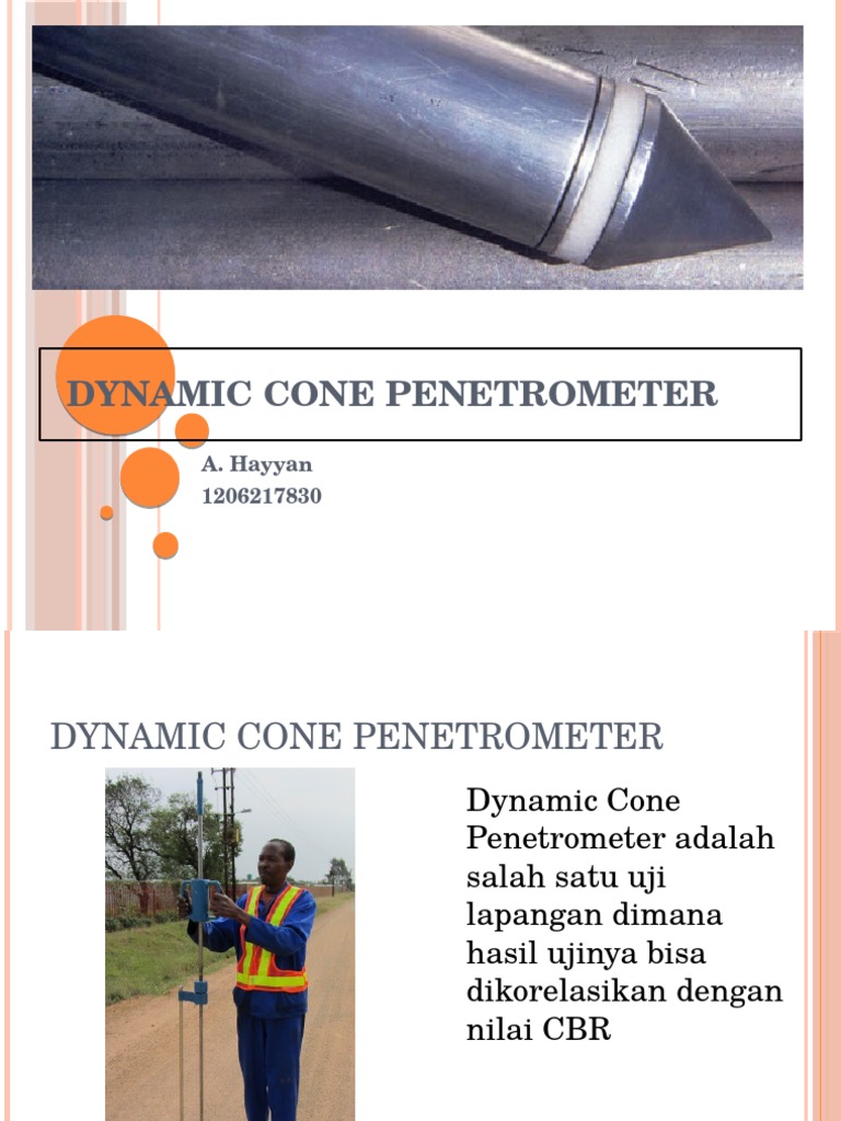 Dynamic Cone Penetrometer | PDF