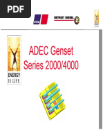 ADEC Genset Functions and Parameter