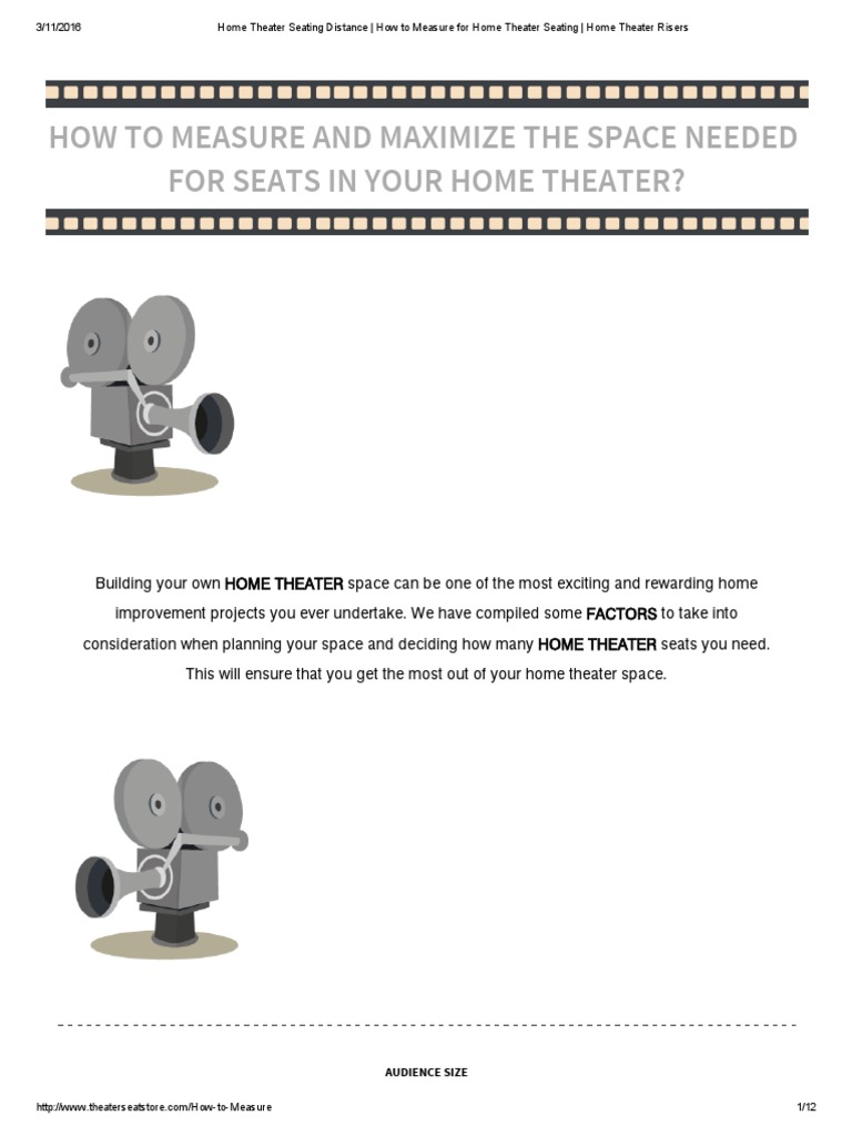 Home Theater Seating Distance _ How to Measure for Home Theater Seating
