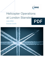 Helicopter Operations at London Stansted