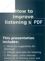 How To Improve Listening Skill