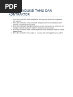 Materi Induksi Tamu Dan Kontraktor