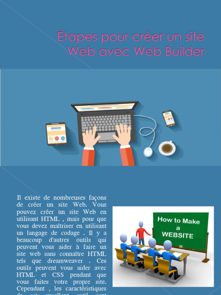 Créer un site web facilement en 3 étapes | PDF | Sites web | Internet