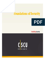 CSCU Module 01 Foundations of Security