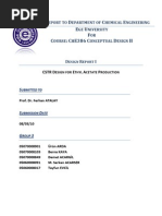 Download CSTR Design for Ethyl Acetate Production by Serkan SN30415839 doc pdf