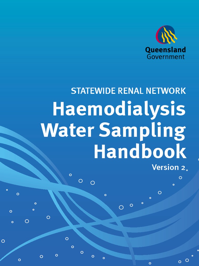 Water Sampling v2 PDF Hemodialysis Dialysis