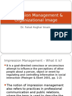 Impression Management Organizational Image