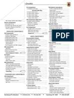 Ems I Inspection Checklist