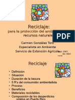 Técnicas de reciclaje 