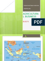 Agricultura L Business: Muhammad Reza Andrianto ANDMD1401