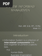 Download Sistem  Informasi Manajemen by Mohammad Afif SN30418327 doc pdf