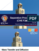 Separation Processes - I (CHE F244) : BITS Pilani