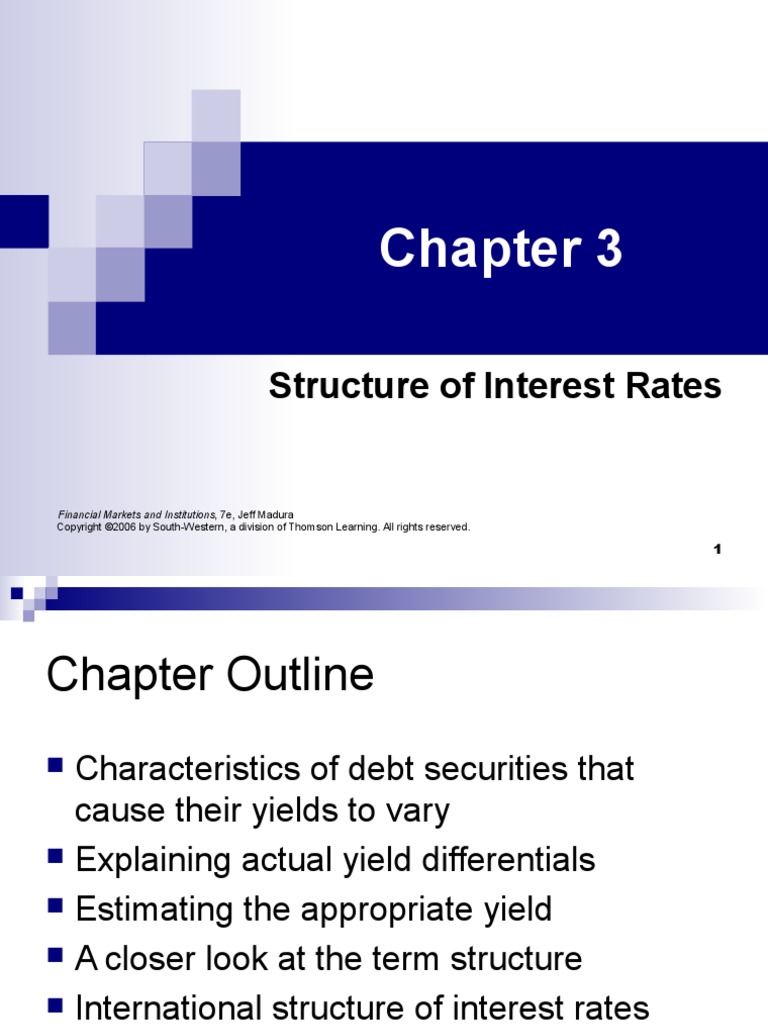 FMI7e ch03 | PDF | Yield Curve | Bond Credit Rating