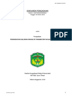 SDP Peningkatan Saluran Irigasi Di Tarabbi Dsn Wulasi Desa Manurung.