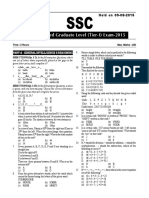 2015 Paper SSC CGL-9Aug