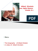 Albert Einstein Biography and Video
