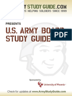 US Army Board Study Guide 2010