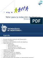 Taller Establecimiento de Objetivos PE2014 Vfinal