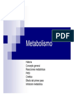 Metabolism o