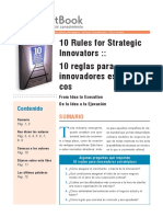 10 Reglas de Los Innovadores Estrat--gicos