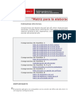 Matriz Elaboración Del PAT- Pedrogalvez