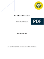 Klasik Mantık I PDF