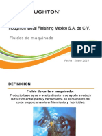 Fluidos de maquinado Houghton Metal Finishing México